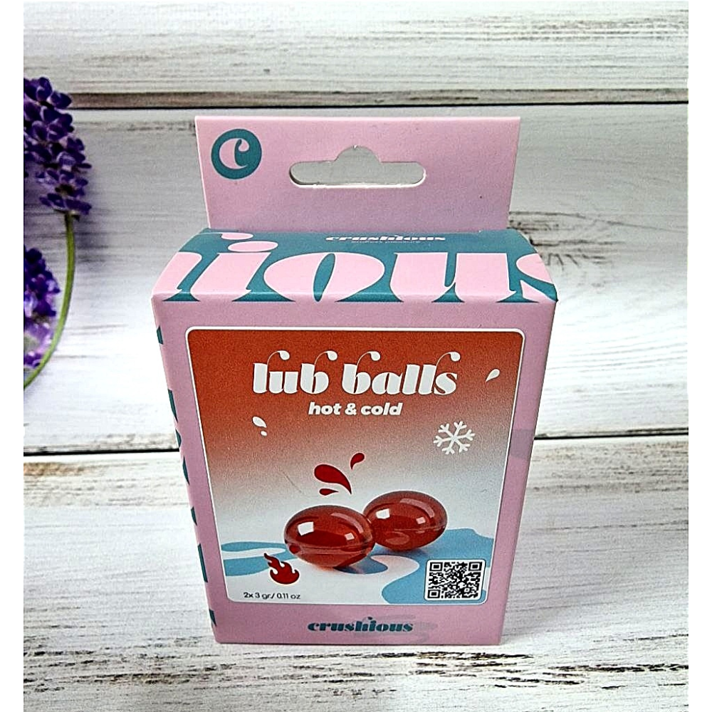 Взрывные возбуждающие шарики с эффектом холода и тепла Balls lub Hot&cold
