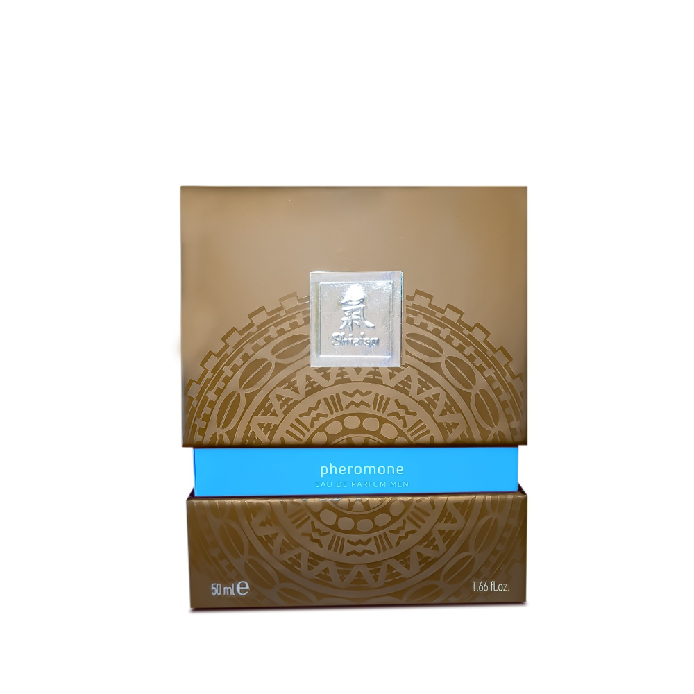 Духи с феромонами мужские SHIATSU Pheromone Fragrance men lightblue, 50 ml