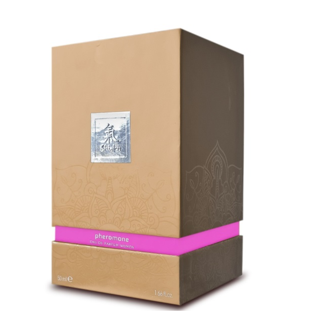 Духи с феромонами женские SHIATSU Pheromone Fragrance women pink 50 ml