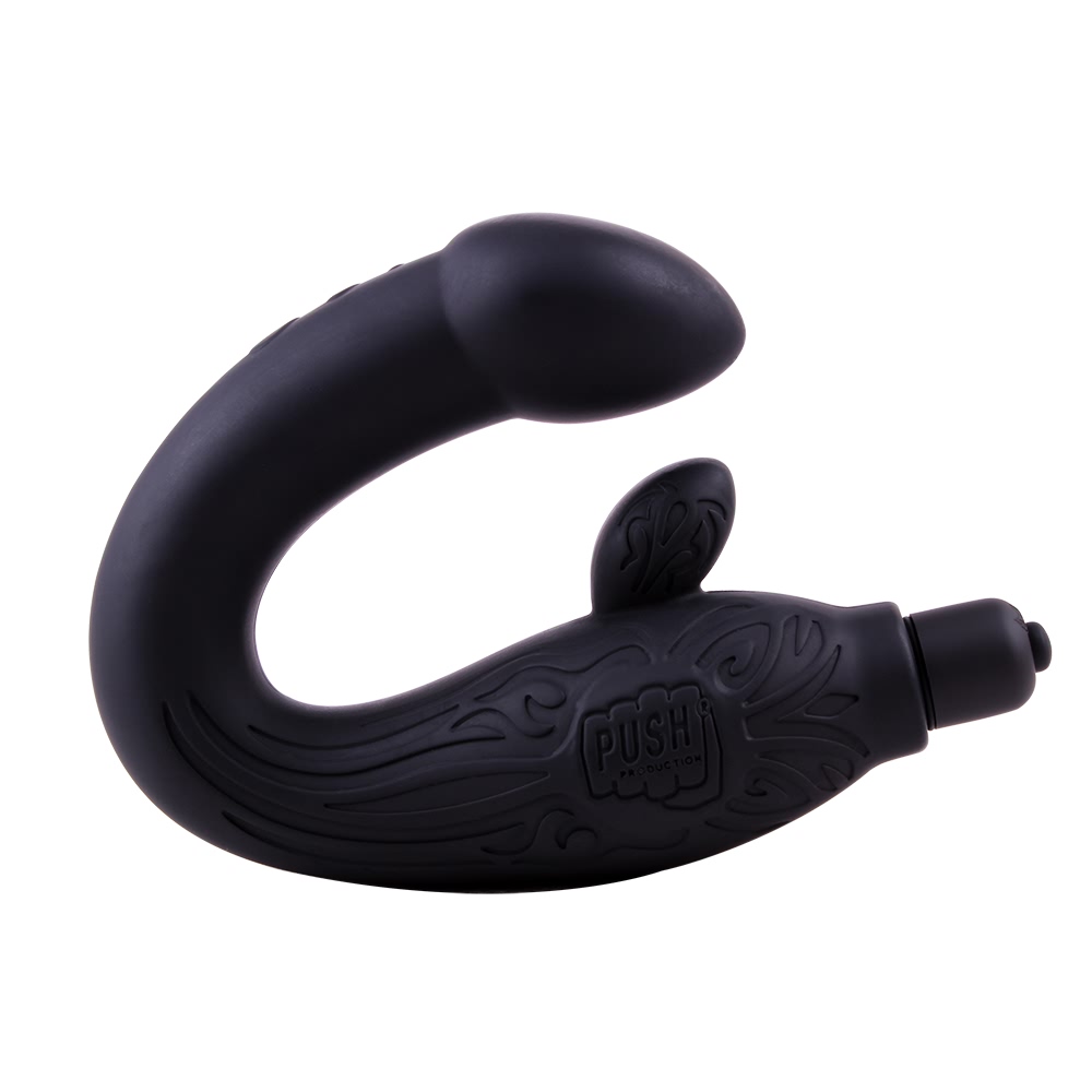 Массажёр простаты Chisa Black Mont P-Spot Perineum Massager с вибрацией, черный
