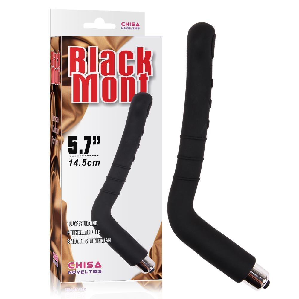 Стимулятор унисекс Chisa Black Mont для массажа простаты и точки G, черный