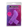 Вибратор для клитора на палец Chisa Mis Sweet Finger Vibe с рельефом, фиолетовый