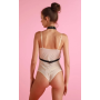 Портупея на грудь One Size L12, из натуральной кожи, черная