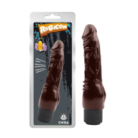 Фаллоимитатор реалистичный Chisa RUBICON на батарейках, коричневый