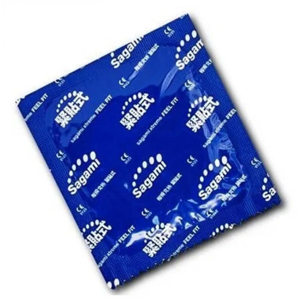 Супертонкие латексные презервативы Sagami Xtreme Feel Fit (цена за упаковку 3 шт.)