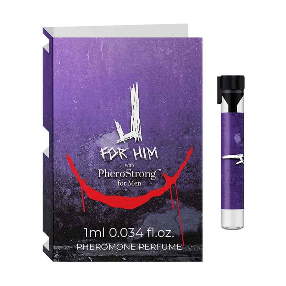 Духи J for Him with PheroStrong для мужчин 1 мл
