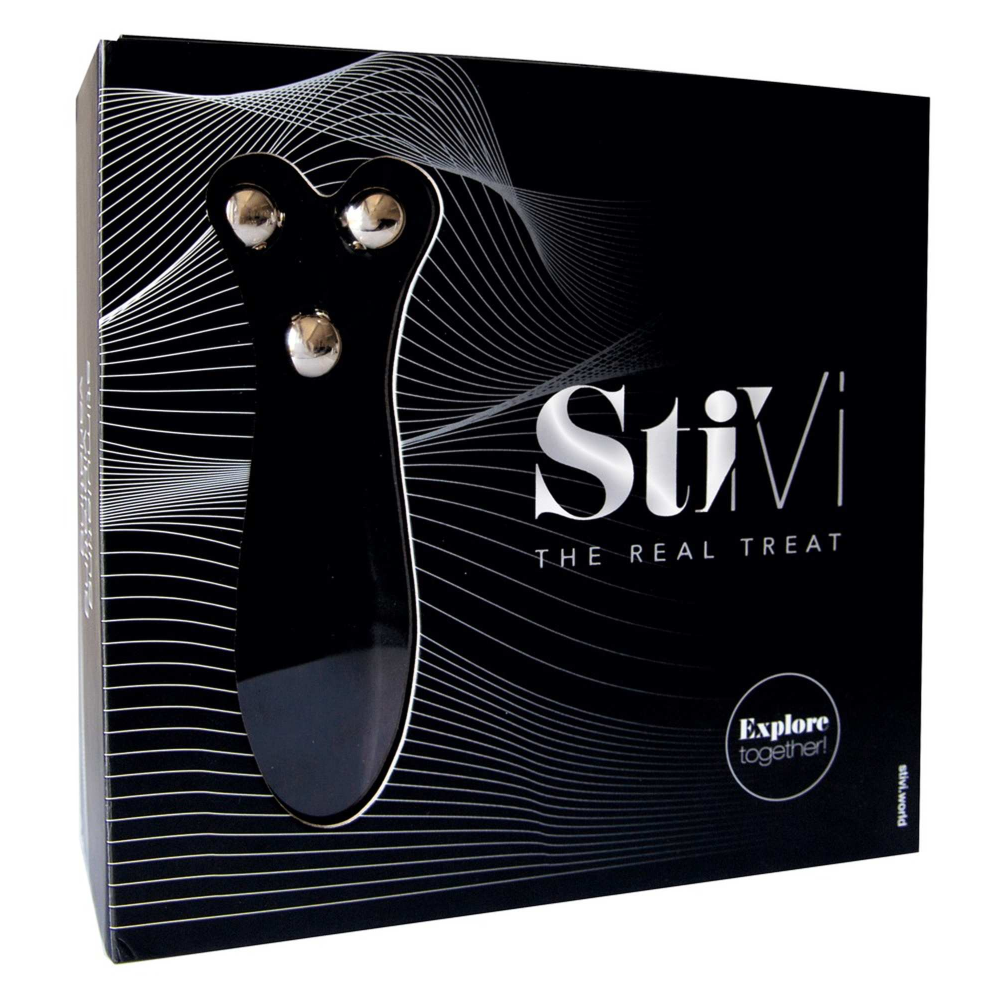 Вибратор для пар StiVi - The Real Threat Partner Vibrator - Black