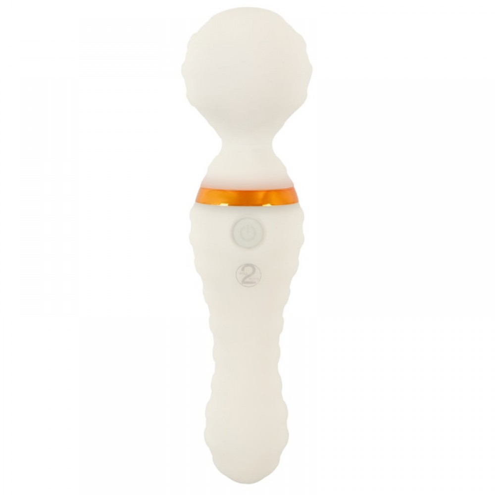 Вибратор микрофон рельефный You2Toys GITD Wand Vibrator, светится в темноте