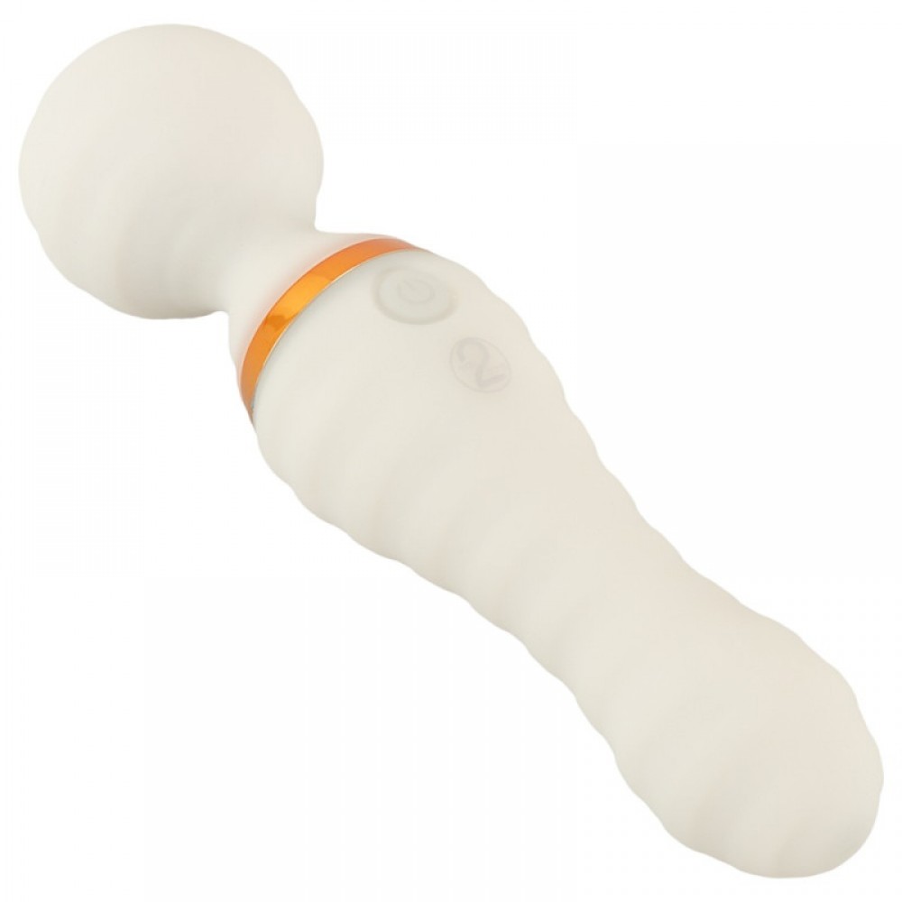 Вибратор микрофон рельефный You2Toys GITD Wand Vibrator, светится в темноте