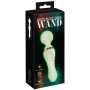 Вибратор микрофон рельефный You2Toys GITD Wand Vibrator, светится в темноте