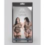 Ажурный комплект Fifty Shades of Grey Captivate Plus Size Black