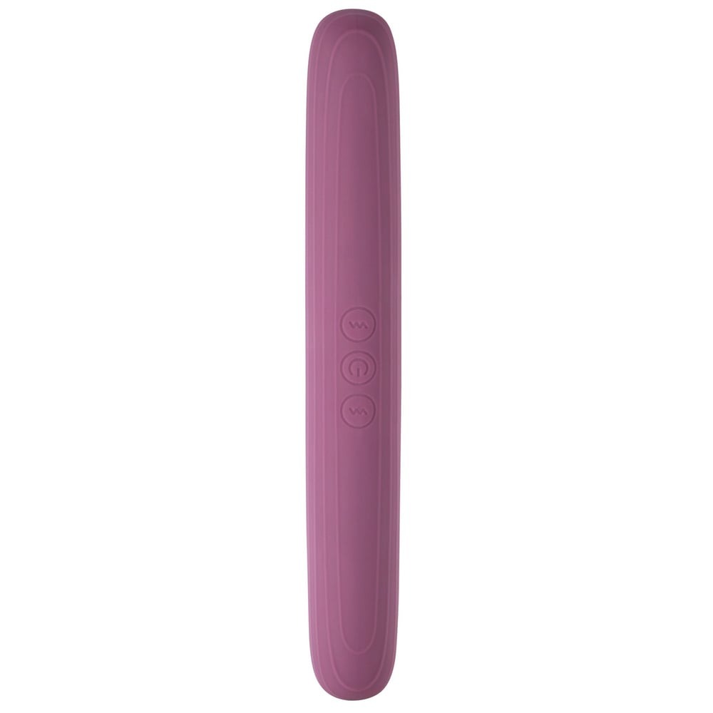 Вибратор двухсторонний Sweet Em Velvet Lure, 10 режимов вибрации, фиолетовый