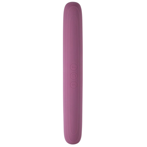 Вибратор двухсторонний Sweet Em Velvet Lure, 10 режимов вибрации, фиолетовый