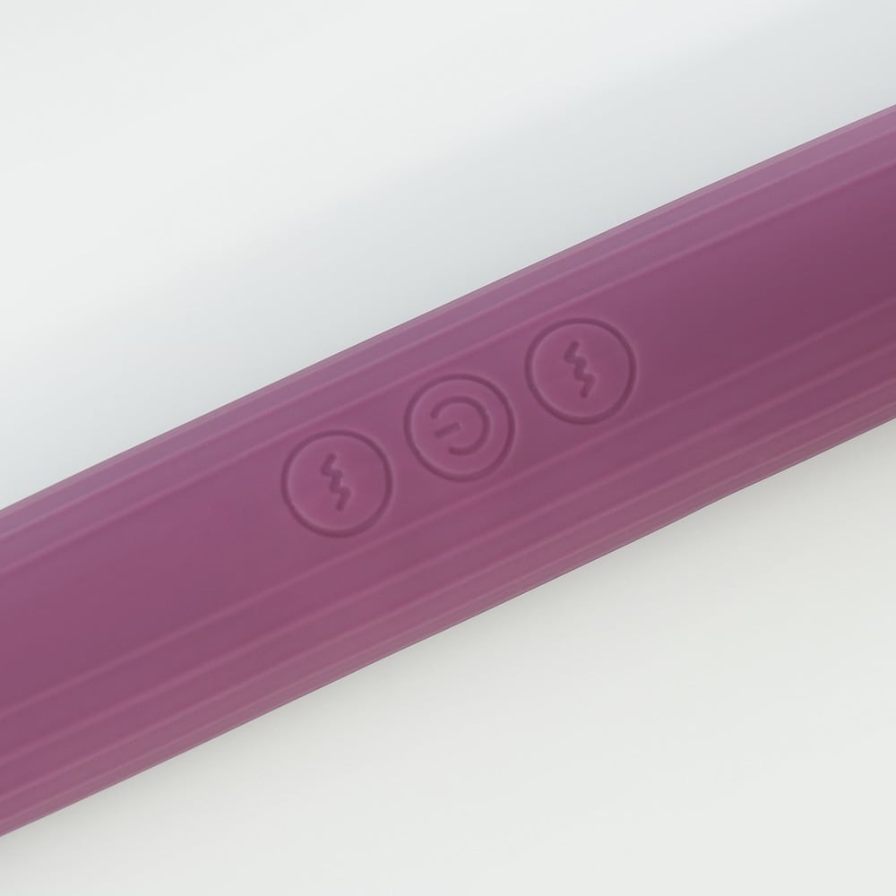 Вибратор двухсторонний Sweet Em Velvet Lure, 10 режимов вибрации, фиолетовый