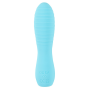 Мини-вибратор с рельефом You2Toys Cuties 3, голубой