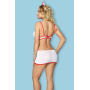 Костюм медсестры L/XL Sunspice, белый, 3 предмета