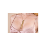 Вибропуля на цепочке Le Wand NECKLACE VIBE, металлическая, золотая