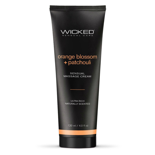МАССАЖНЫЙ КРЕМ WICKED SENSUAL 120 МЛ С АРОМАТОМ АПЕЛЬСИНОВОГО ЦВЕТКА И ПАЧУЛИ
