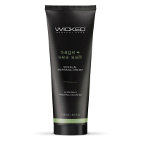 МАССАЖНЫЙ КРЕМ WICKED SENSUAL 120 МЛ С АРОМАТОМ ШАЛФЕЯ