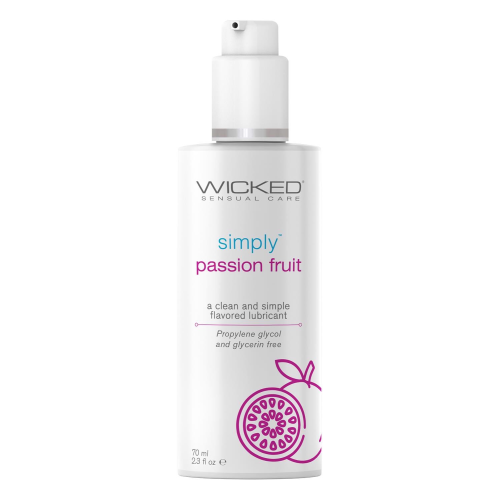 Лубрикант Wicked Sensual Care на водной основе Маракуйя 70 ML Лубрикант Wicked Sensual Care на водной основе Маракуйя 70 ML