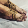 Бондажная веревка Hemp Rope 10 Meter 7 mm Taboom