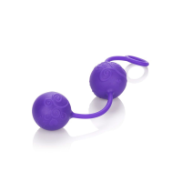 Вагинальные шарики силиконовые Posh Silicone O Balls фиолетовые California Exotic