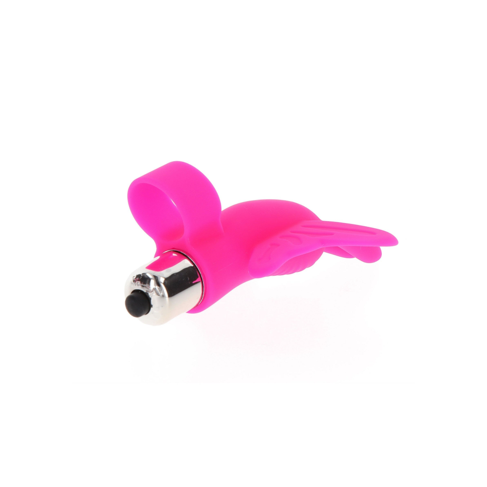Вибратор на палец ToyJoy Butterfly Pleaser, розовый