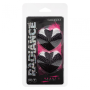 Пэстисы на соски в форме сердец Radiance CalExotics, со стразами, черные