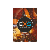 Презервативы со вкусом Колы анатомические EXS Flavoured Cola веганские (цена за 5 шт.)