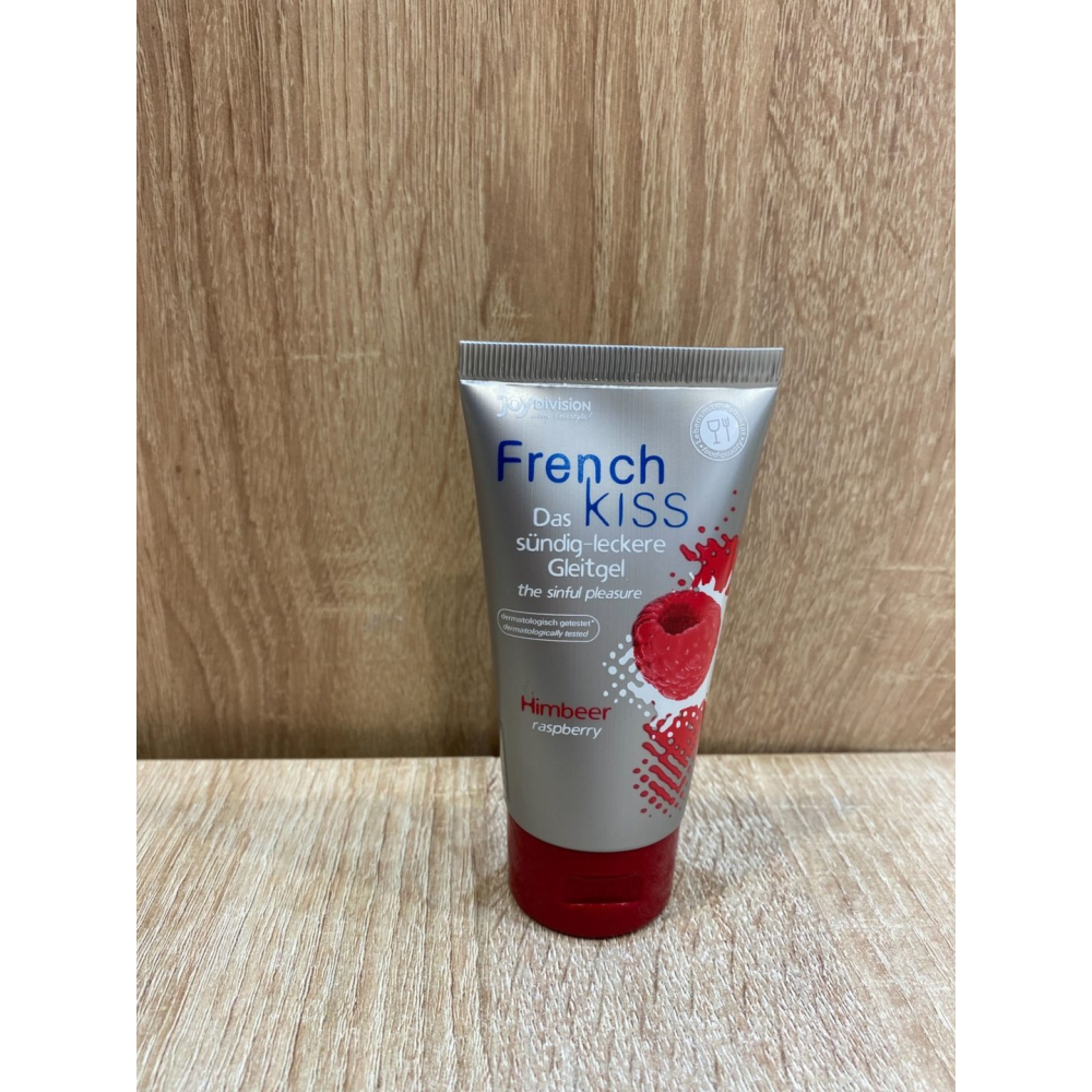 Лубрикант Французский поцелуй со вкусом малины FrenchKiss Raspberry 75 ml