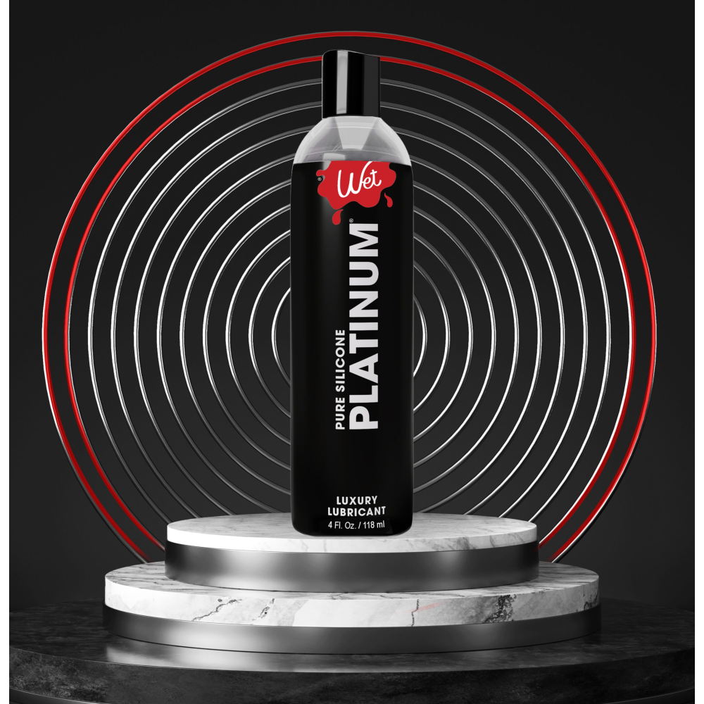 Лубрикант на силиконовой основе WET PLATINUM, 236 мл