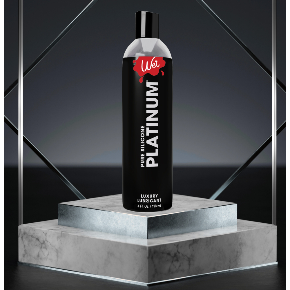 Лубрикант на силиконовой основе WET PLATINUM, 236 мл