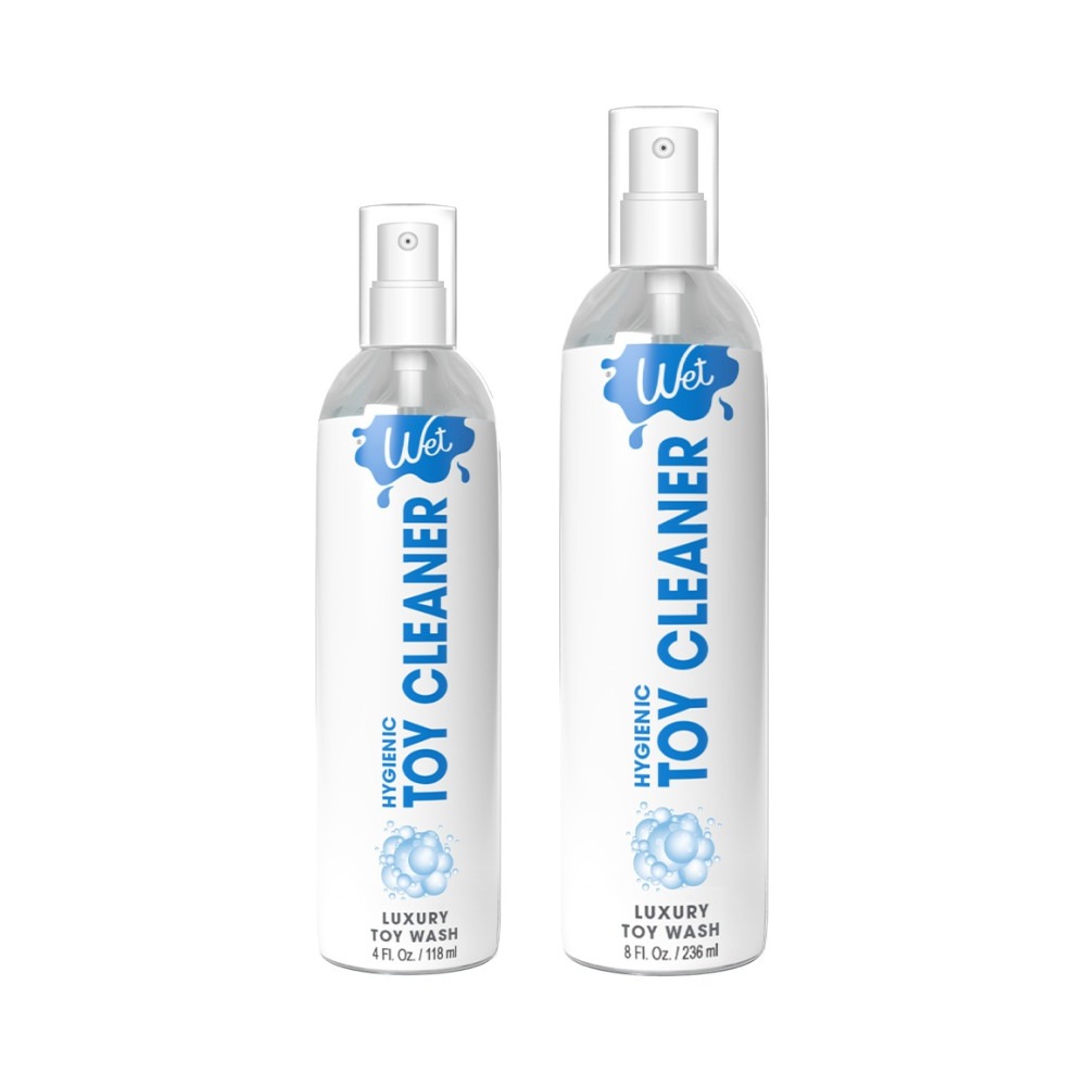 Очиститель для секс-игрушек без спирта Wet Toy Cleaner, на водной основе, 118 мл