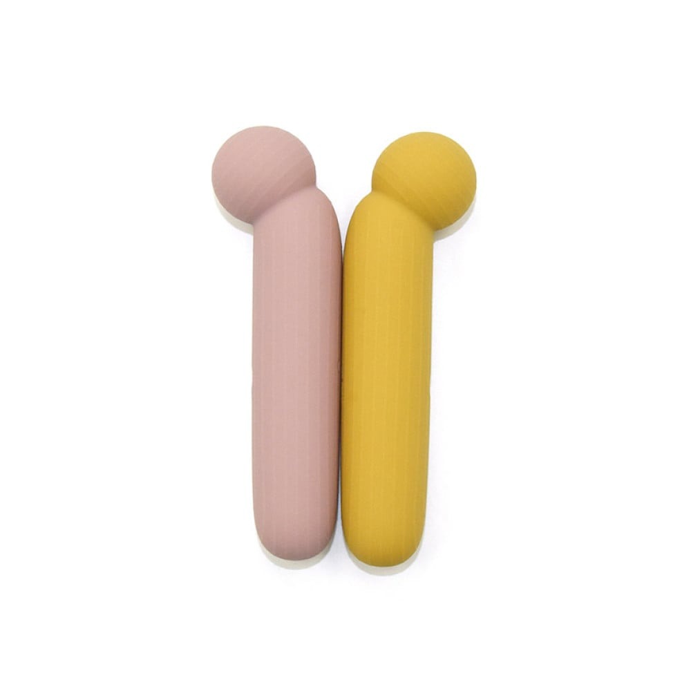 Вибратор для точки G Sweet Em Velvet Lure, бежевый
