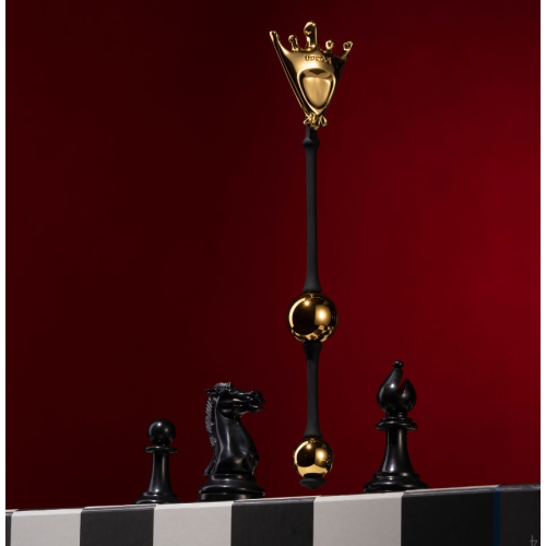 Вагинальные шарики Королева (Ферзь) из коллекции "Шахматы" UPKO The Chess Collection-Queen