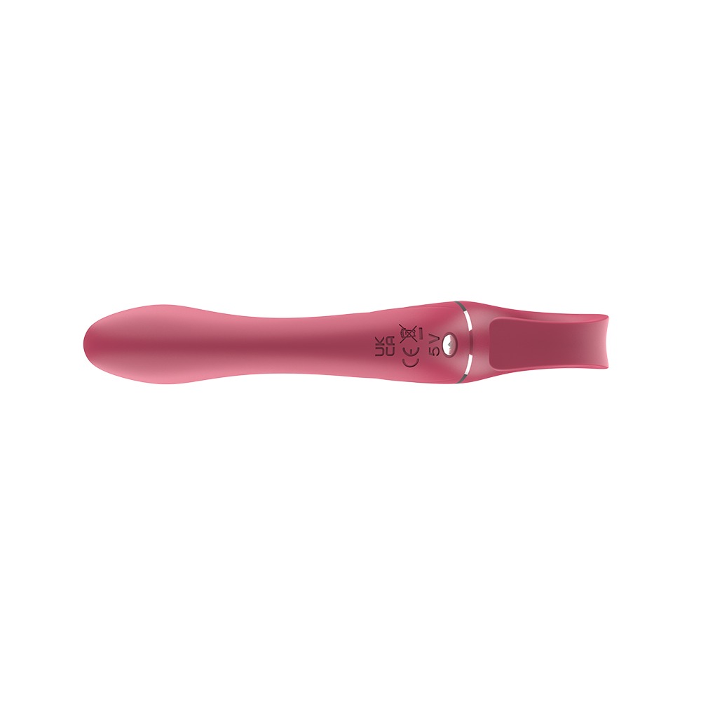 Вибратор Chisa Lust Ripple Cavort для стимуляции точки G и других эрогенных точек, розовый