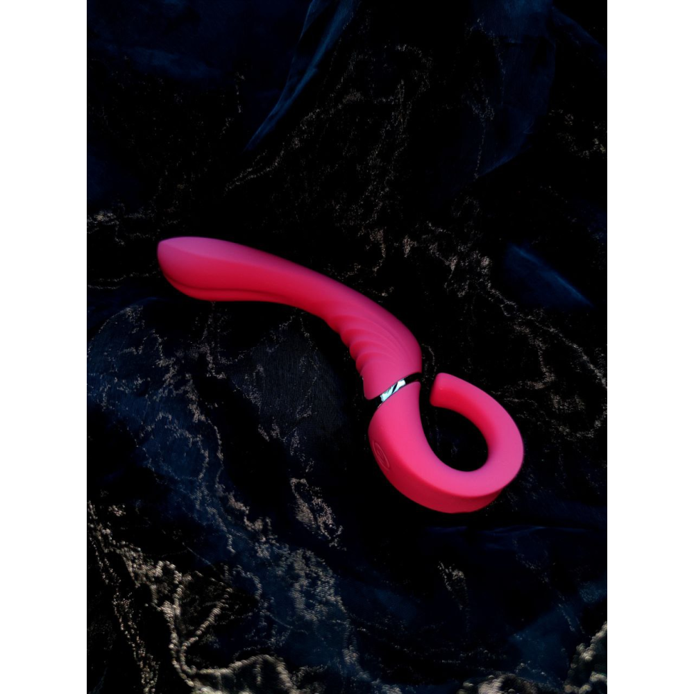 Вибратор Chisa Lust Ripple Cavort для стимуляции точки G и других эрогенных точек, розовый