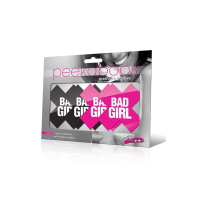 Пестисы Peekaboos 2 пары с надписью "Bad Girl"