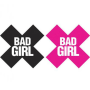 Пестисы Peekaboos 2 пары с надписью "Bad Girl"