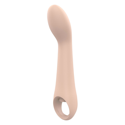 Вибратор Dream Toys Nude Ivy для точки G, бежевый