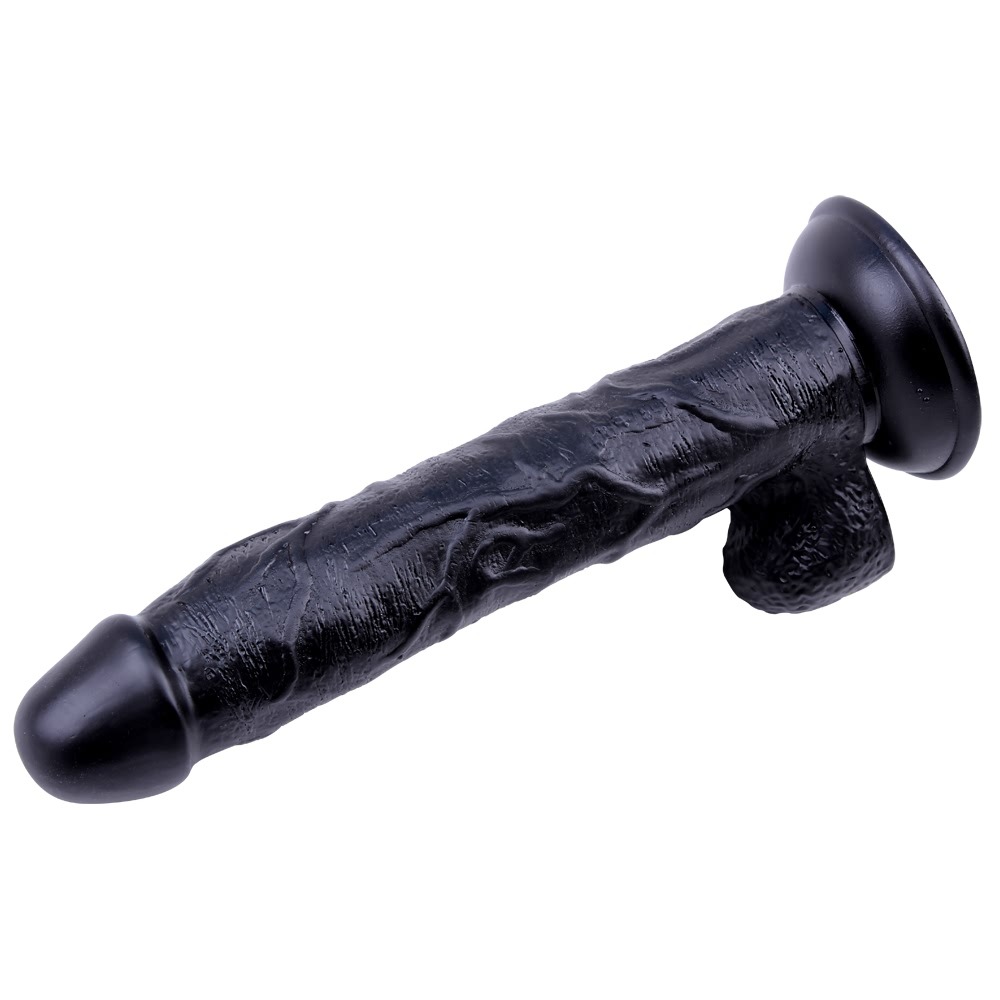 Фаллоимитатор с яичками на присоске Chisa Black Mont Chisa, 25 см