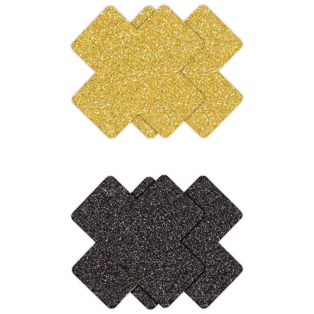 Пестисы с глиттерами 2 пары NS Novelties Pretty Pasties