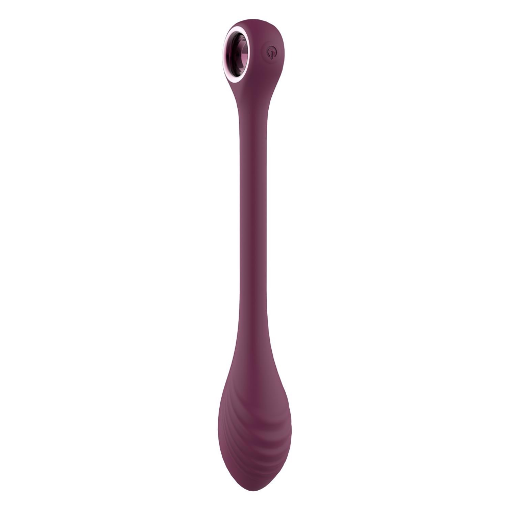 Вибратор для точки G регулируемый DreamToys Glam, фиолетовый