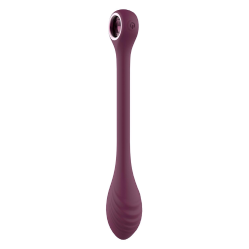 Вибратор для точки G регулируемый DreamToys Glam, фиолетовый