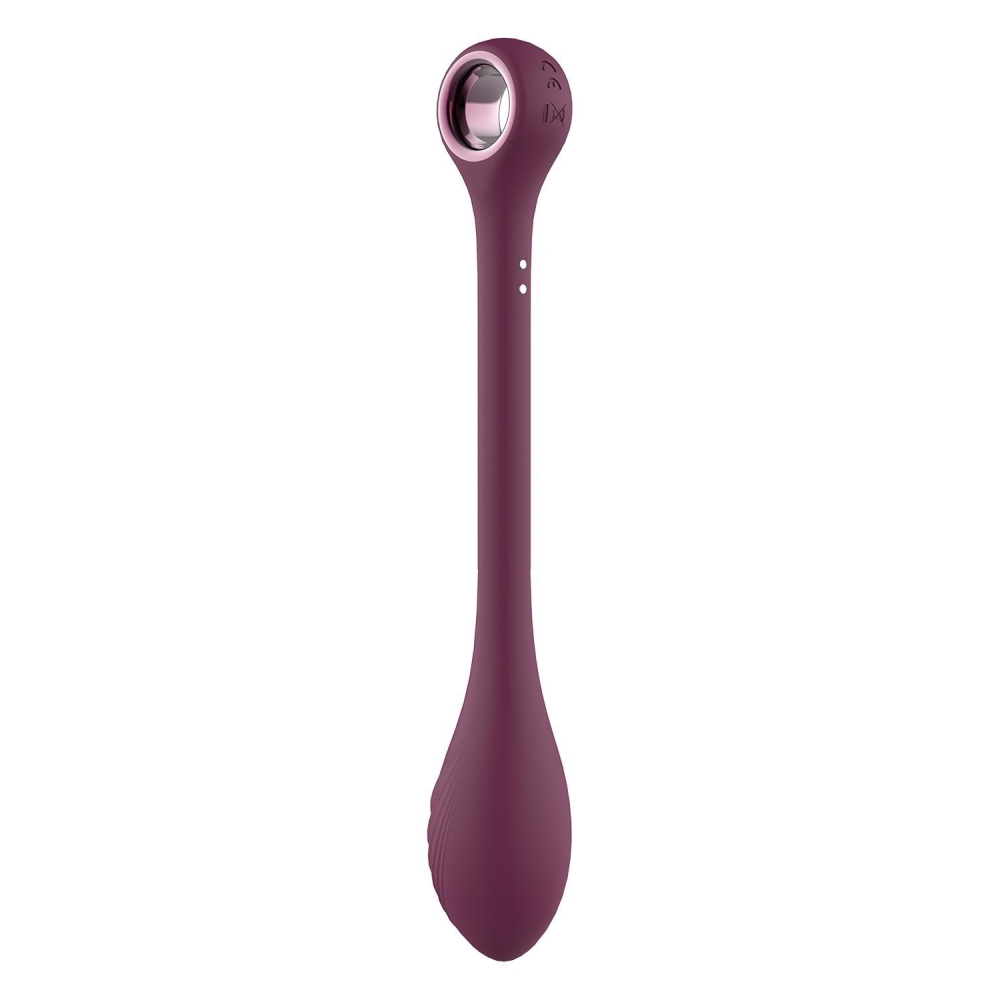 Вибратор для точки G регулируемый DreamToys Glam, фиолетовый