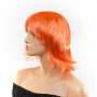 Парик каре с челкой Fetish Hair, оранжевый, 25 см