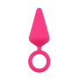 Анальная пробка Chisa Candy Plug розовый, M