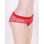 Трусики с открытым доступом Star Night красные XS-S
