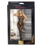 Комбинезон эластичный в сеточку Star Night Passion Delicate черный, XS-M