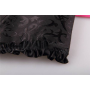 Корсет с цветочным принтом Star Night Corset Top с крючками и шнуровкой, черный, M (без коробки)